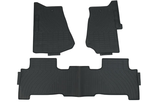 Premium Tenzo-R Bodenmatte Gummi Schwarz für Range Rover Sport L320 2005-2013 CarPartsTuning
