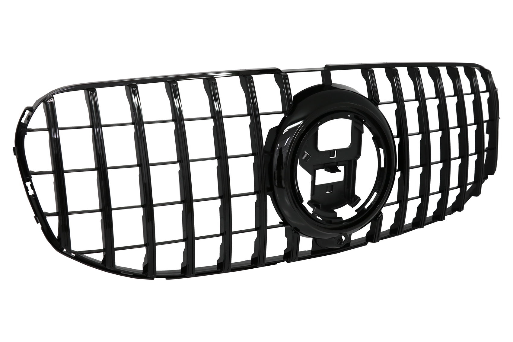 Kühlergrill passend für Mercedes GLS SUV X167 (ab 2019) GT-R Panamericana Design Schwarz KITT