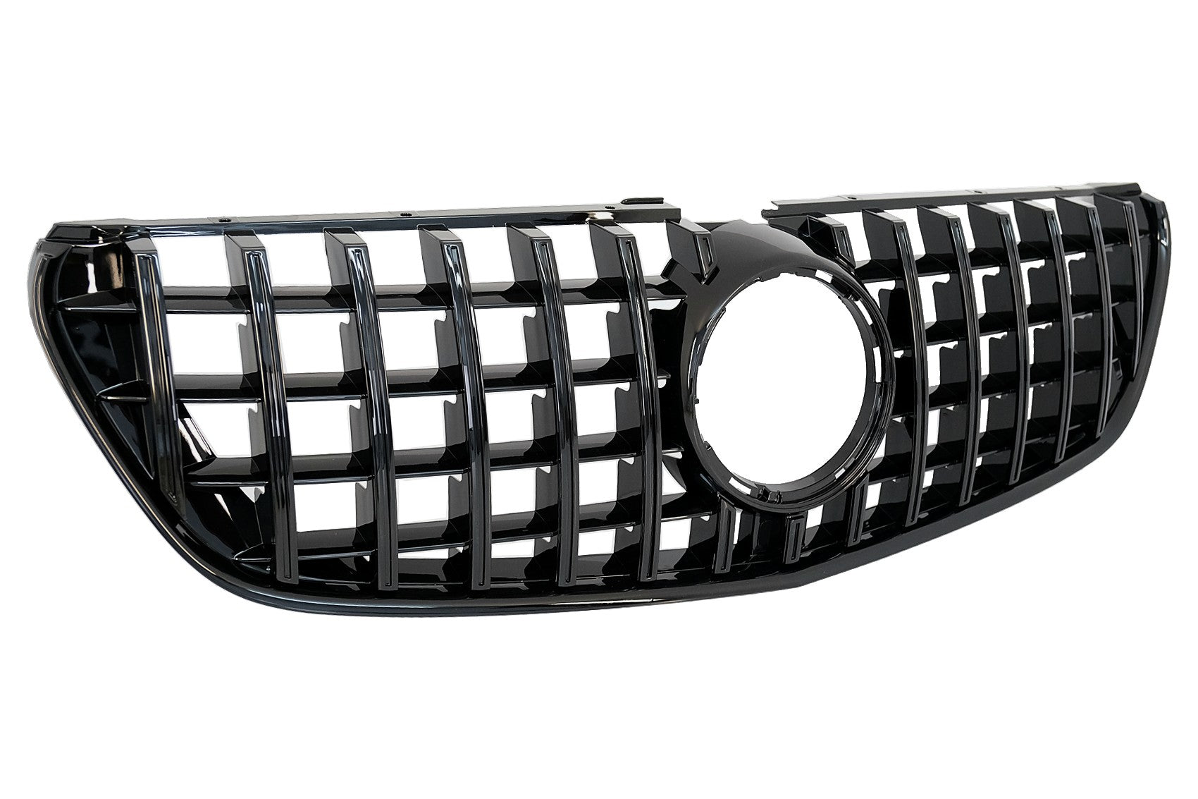 Gitter für Mercedes V-Klasse W447 2014-03.2019 GT R Panamericana Look Alles schwarz CarPartsTuning