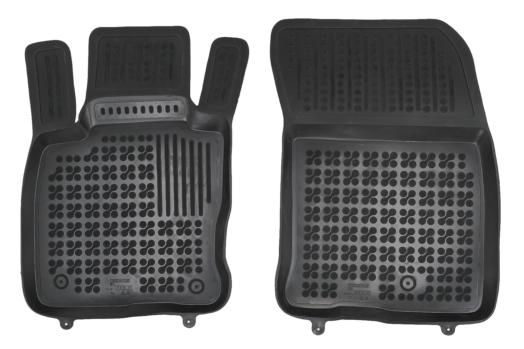 Fußmatten Gummi Schwarz Passend Für Ford Kuga Mk III (2019) Rezaw Plast