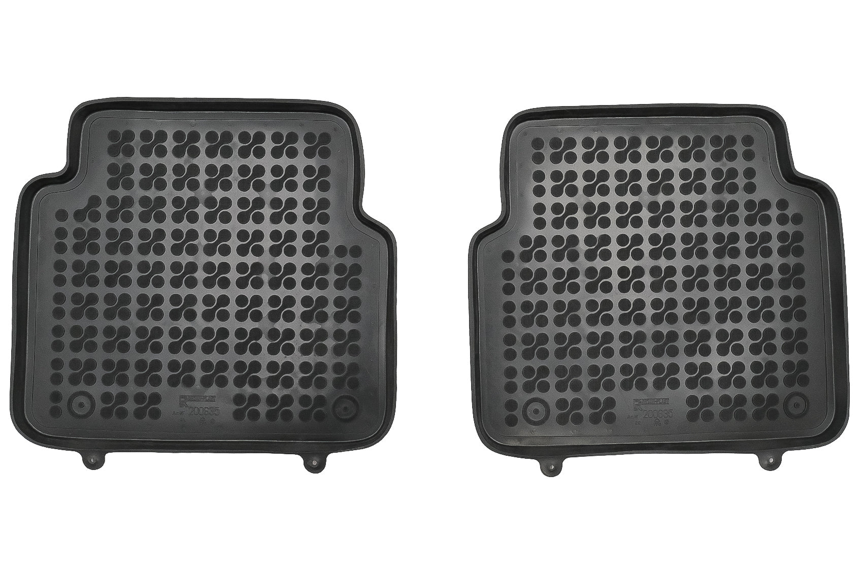 Fußmatten Gummi Schwarz Passend Für Ford Kuga Mk III (2019) Rezaw Plast