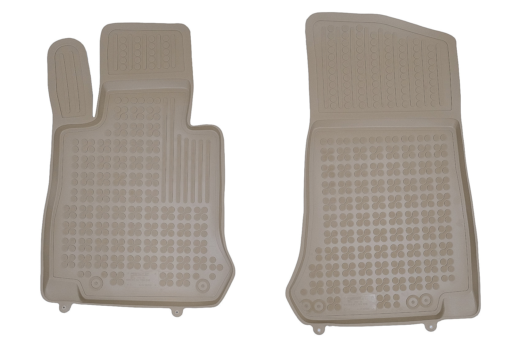 Fußboden Matte Gummi Beige für Mercedes GLC X253 15-18 20+ GLC Coupe C253 15-18 20+ CarPartsTuning