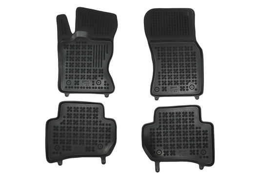 Gummibodenmatte Schwarz für Land Rover Discovery Sport L550 Geruchlos Dedicated CarPartsTuning