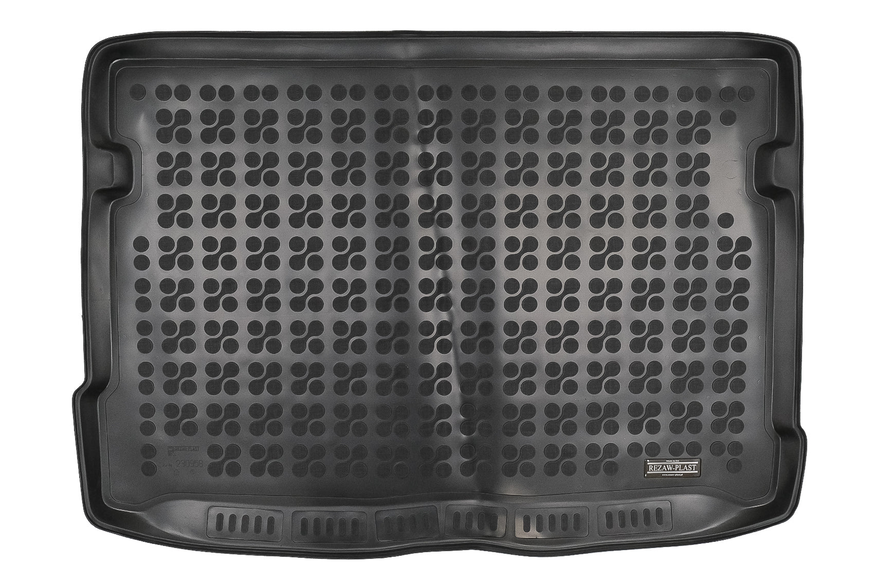 Kofferraummatte Gummi schwarz passend für Mercedes Mercedes GLA II H247 (2019-) Rezaw Plast