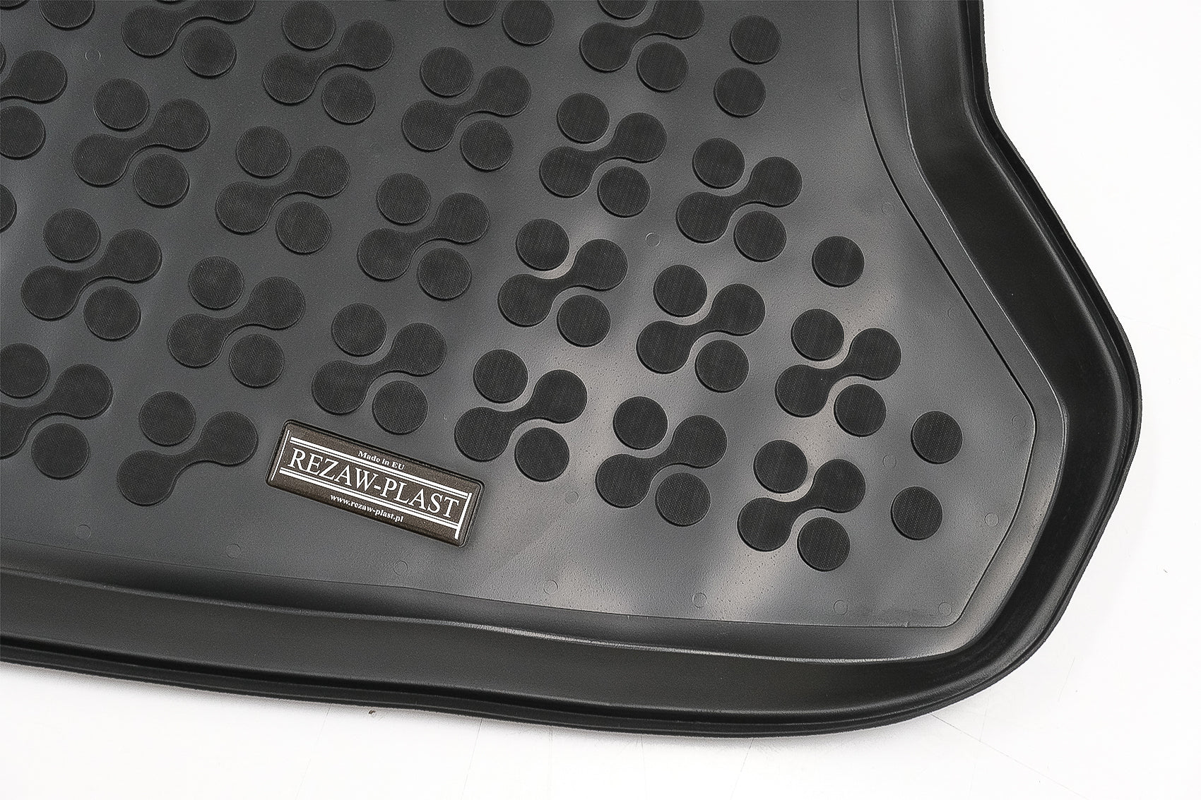 Kofferraummatte Gummi Schwarz für Toyota Prius IV XW50 2015+ 3 cm Kante Geruchsfrei CarPartsTuning