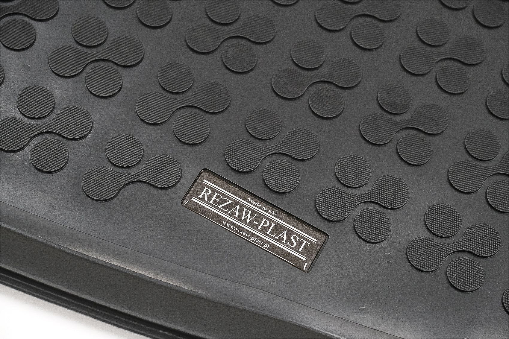 Kofferraummatte Gummi Schwarz für Toyota Prius IV XW50 2015+ 3 cm Kante Geruchsfrei CarPartsTuning