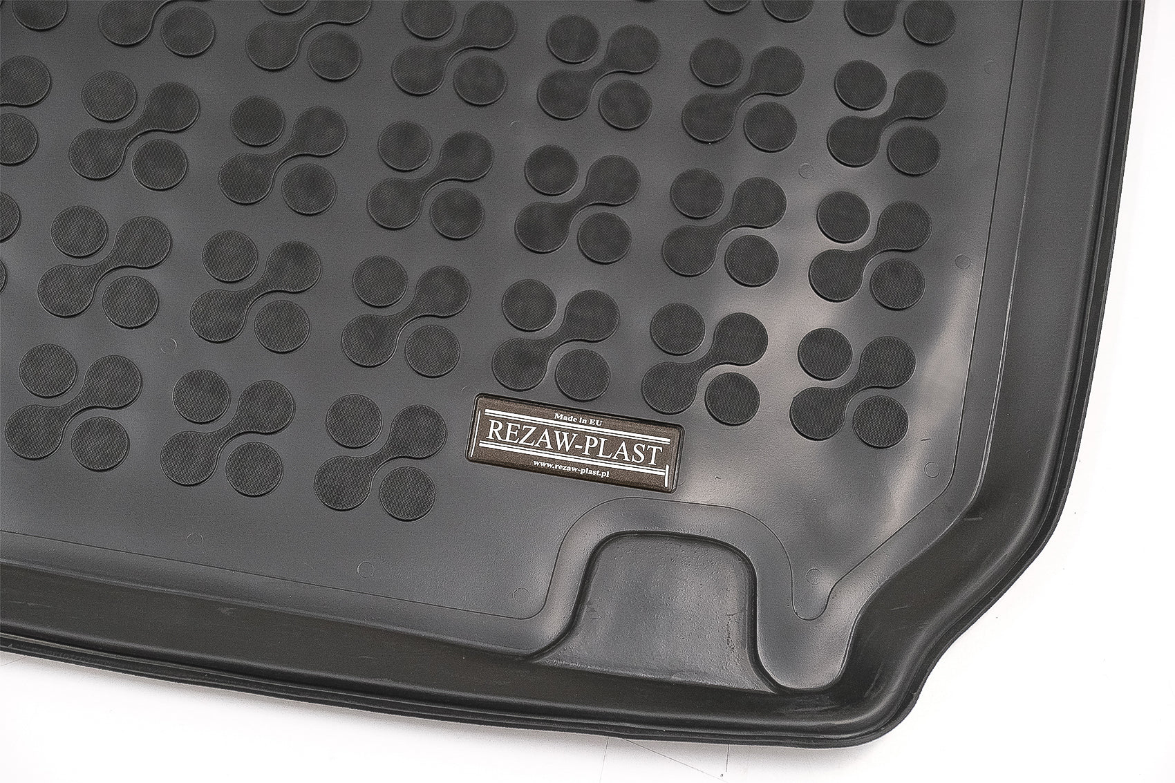 Gummi Kofferraummatte Schwarz Passend Für BMW X5 SUV E53 (2000-2006) Rezaw Plast