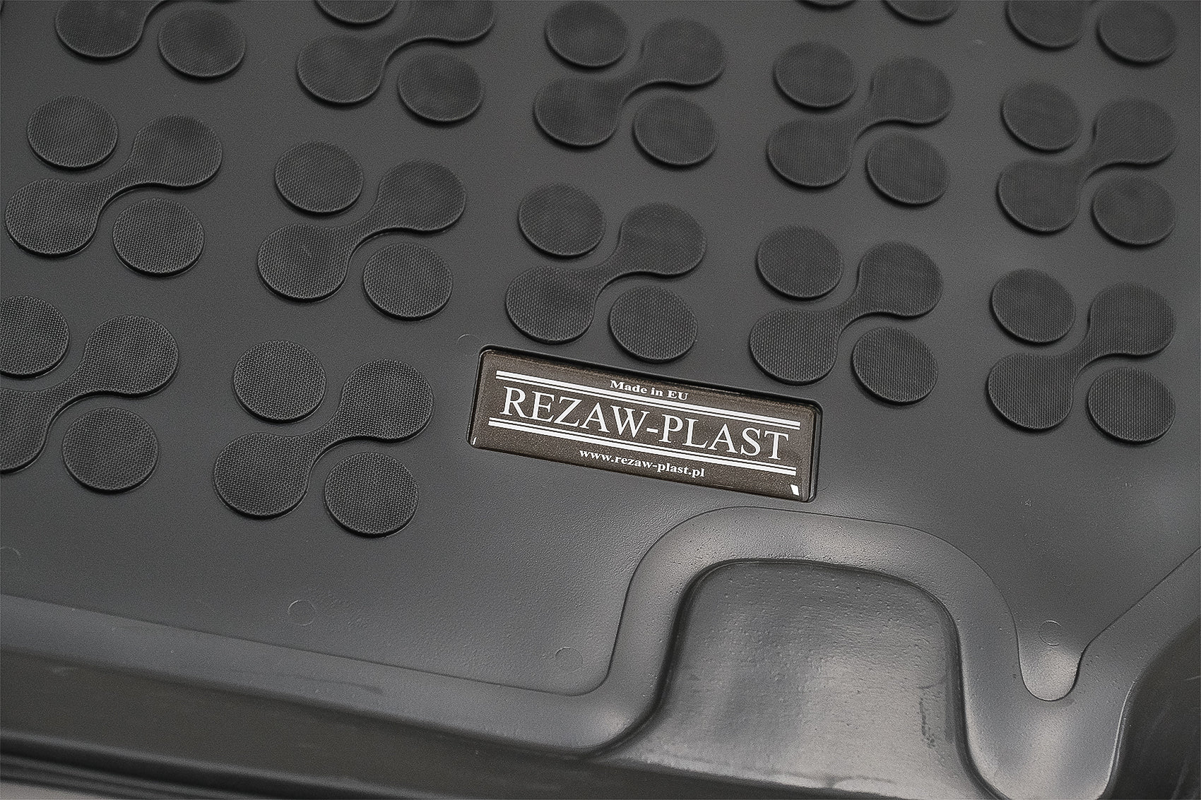 Gummi Kofferraummatte Schwarz Passend Für BMW X5 SUV E53 (2000-2006) Rezaw Plast