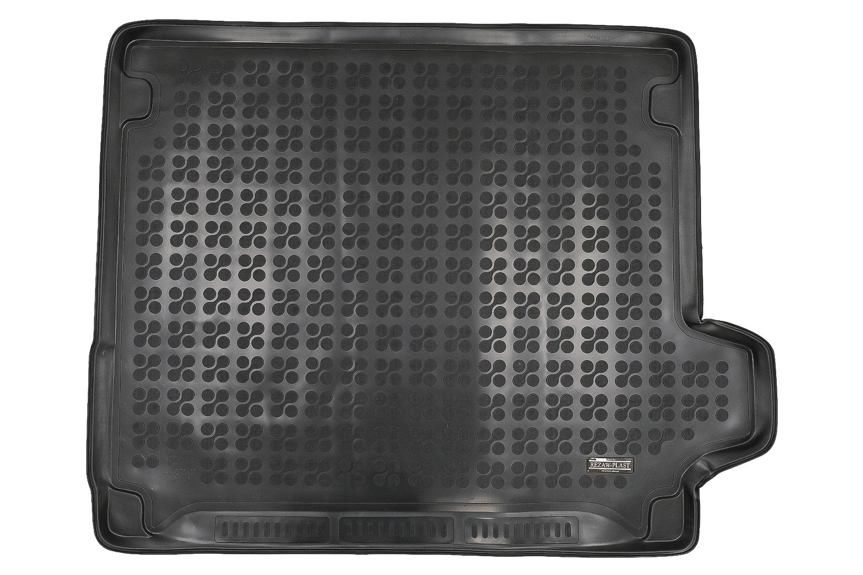 Kofferraummatte Gummi Schwarz für Range Rover Sport L494 2013-2017 3 cm Kante Geruchsfrei CarPartsTuning