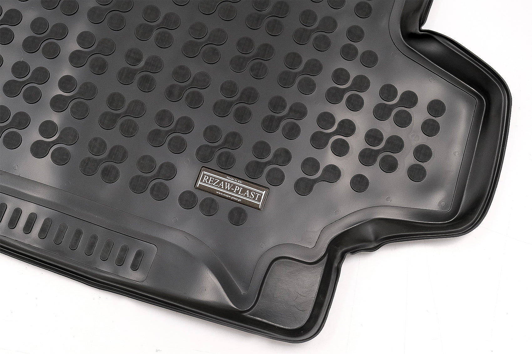 Kofferraummatte Gummi Schwarz für Range Rover Sport L494 2013-2017 3 cm Kante Geruchsfrei CarPartsTuning