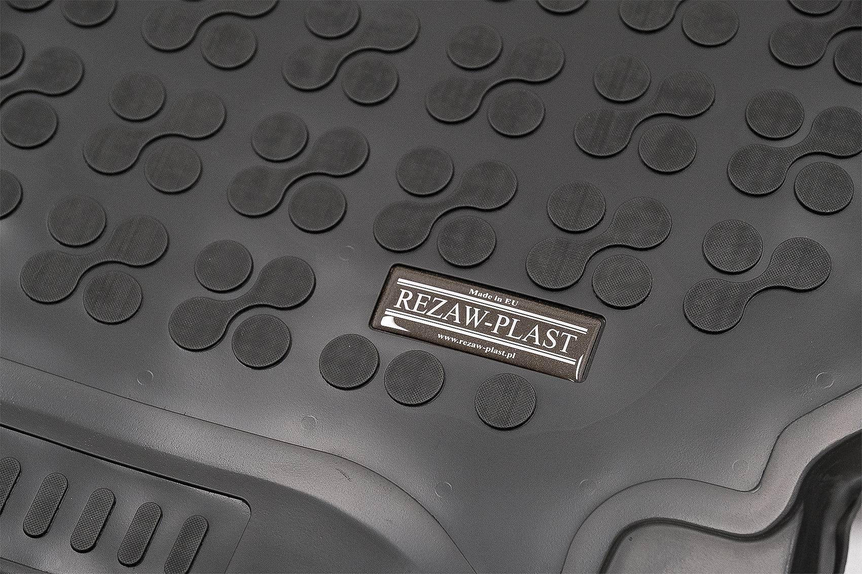 Kofferraummatte Gummi Schwarz für Range Rover Sport L494 2013-2017 3 cm Kante Geruchsfrei CarPartsTuning