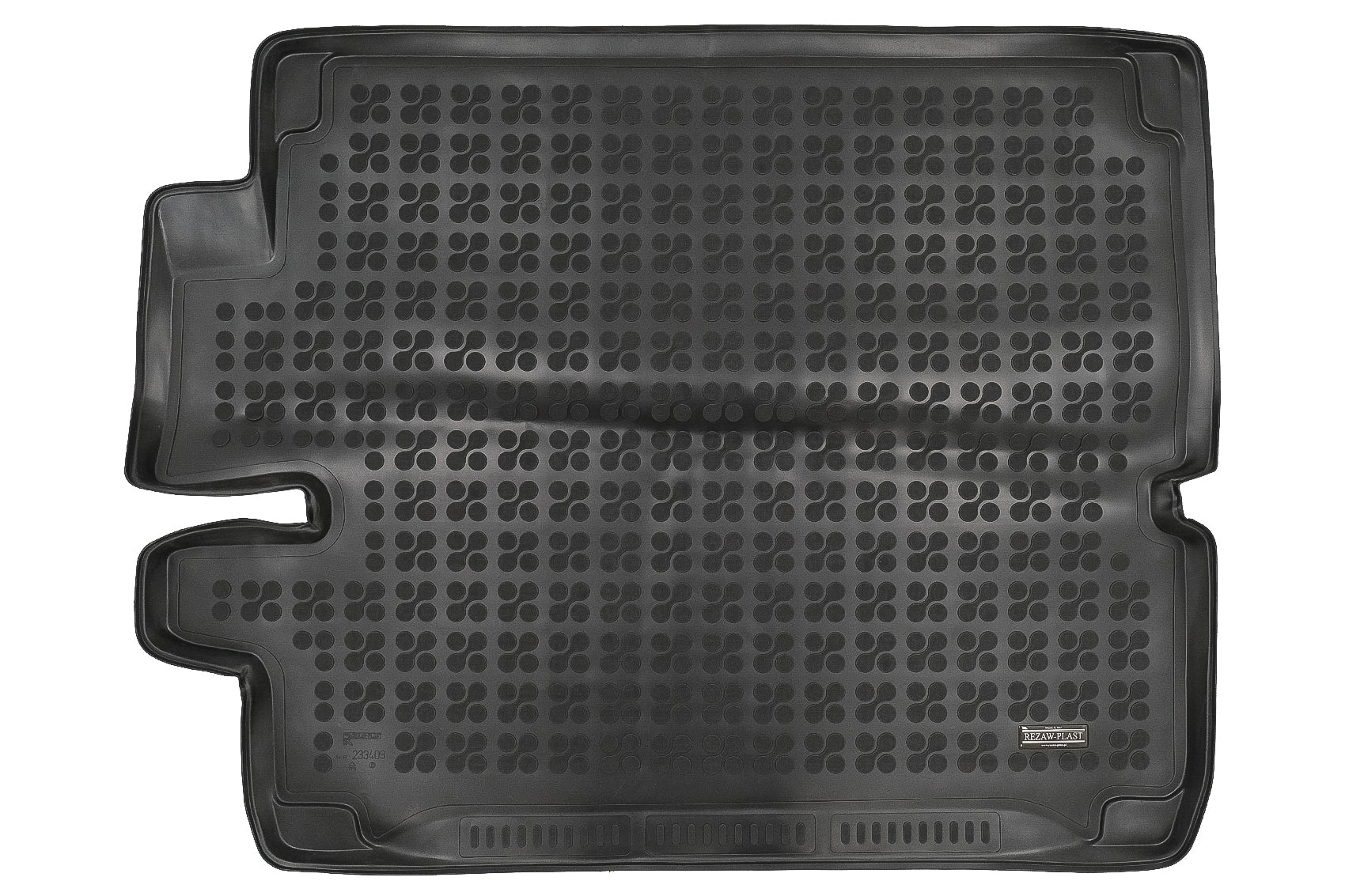 Kofferraummatte Gummi Schwarz Passend Für Land Rover Discovery V L462 (2017) Rezaw Plast