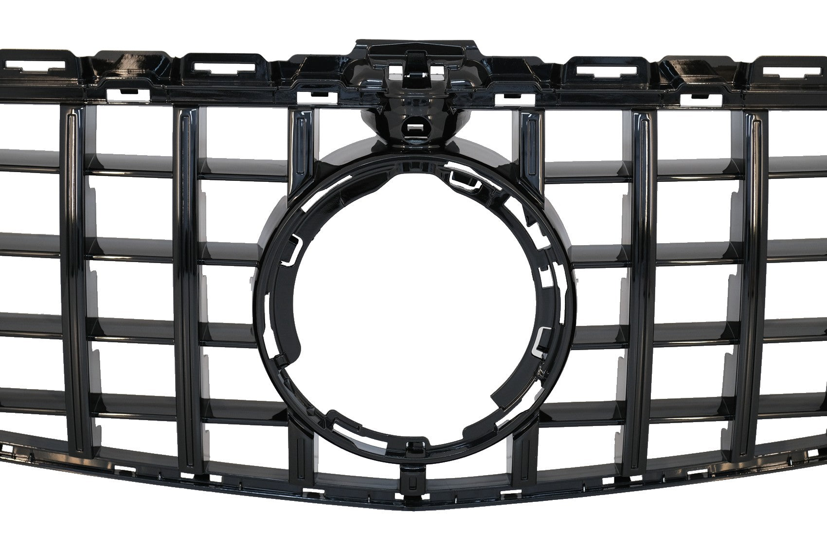 Gitter für Mercedes W205 S205 A205 C205 Facelift 03.2018-2020 mit Kamera Schwarz CarPartsTuning