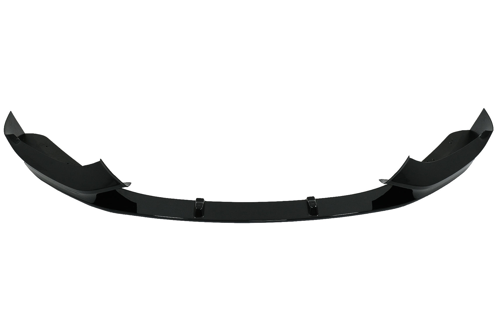 Stoßfängerlippenspoiler für BMW 1 F20 F21 LCI 15-19 Schrägheck M Sport Look Schwarz CarPartsTuning