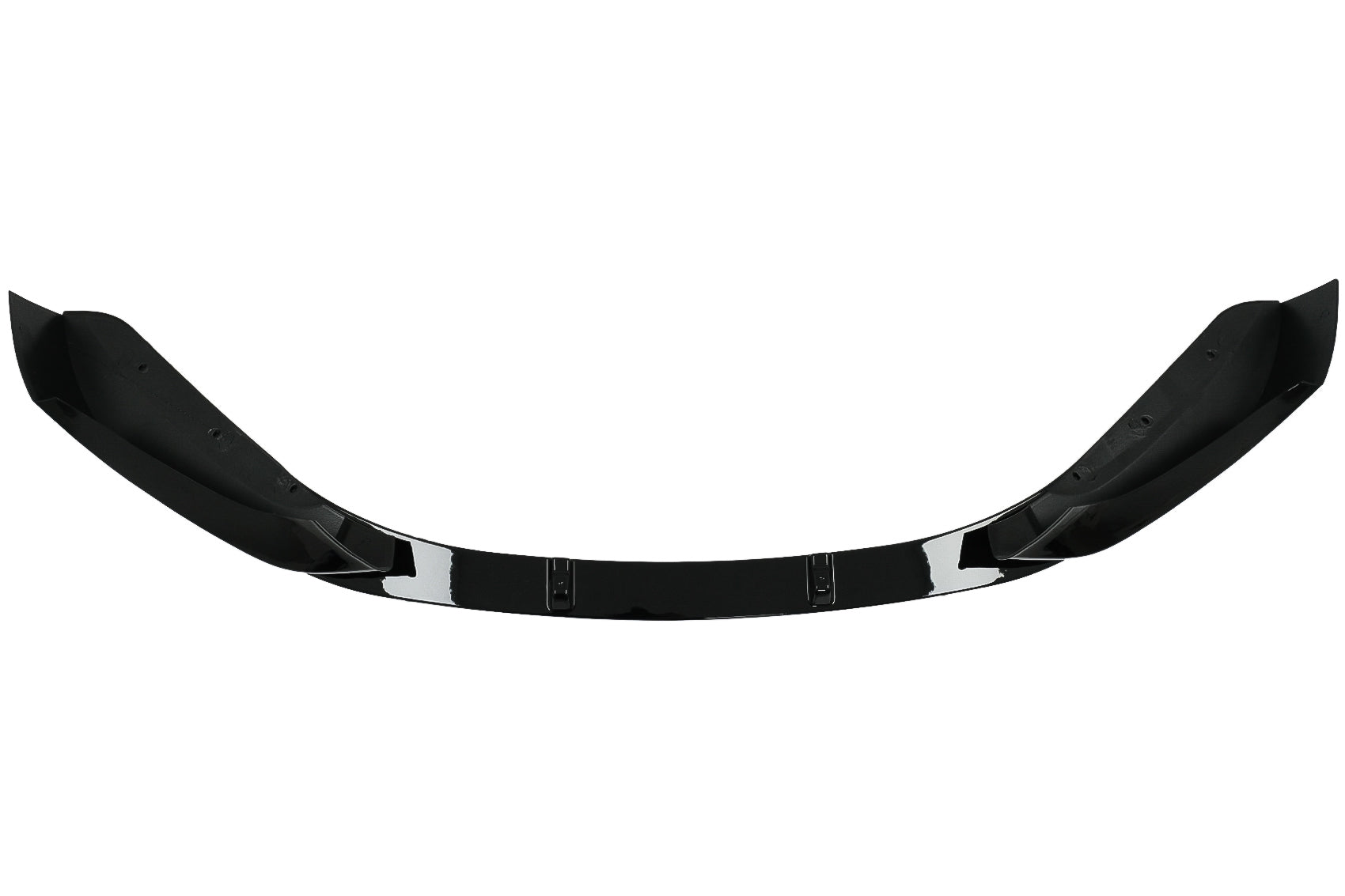 Stoßfängerlippenspoiler für BMW 1 F20 F21 LCI 15-19 Schrägheck M Sport Look Schwarz CarPartsTuning