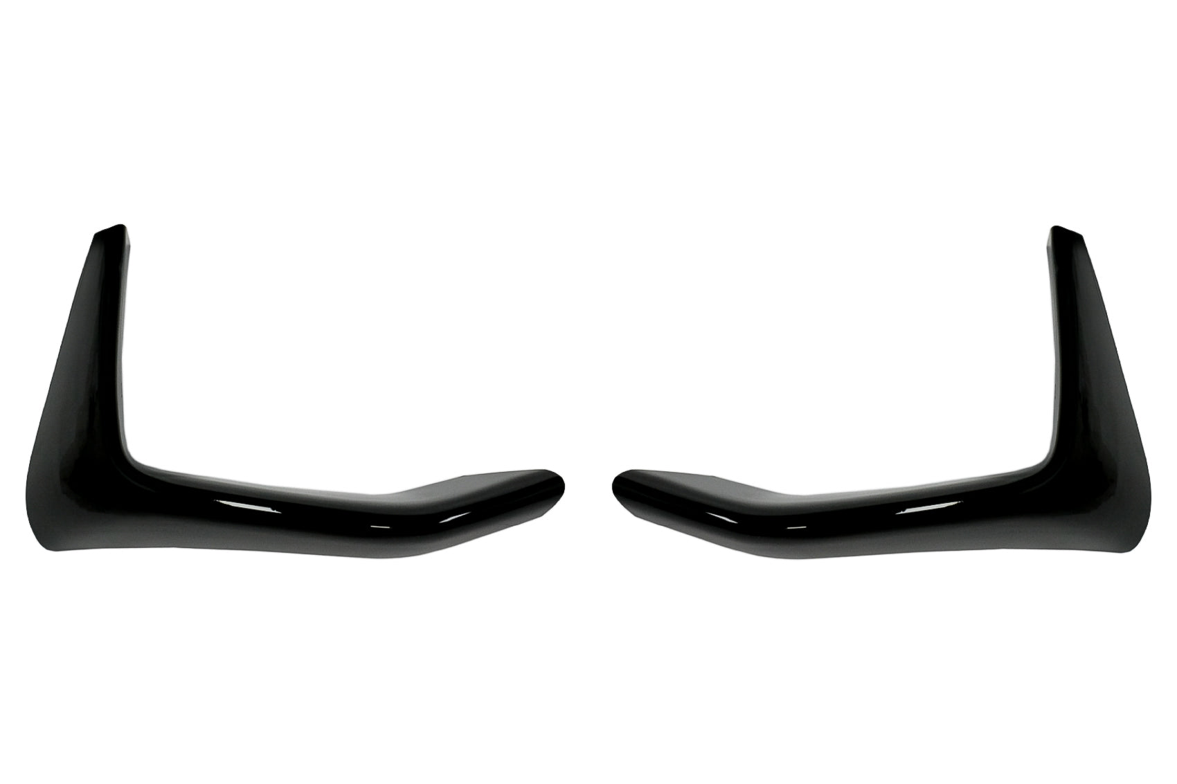 Frontschürze Spoiler Splitter Flaps passend für BMW F80 M3 F82/F83 M4 (2014-2019) Piano Black KITT