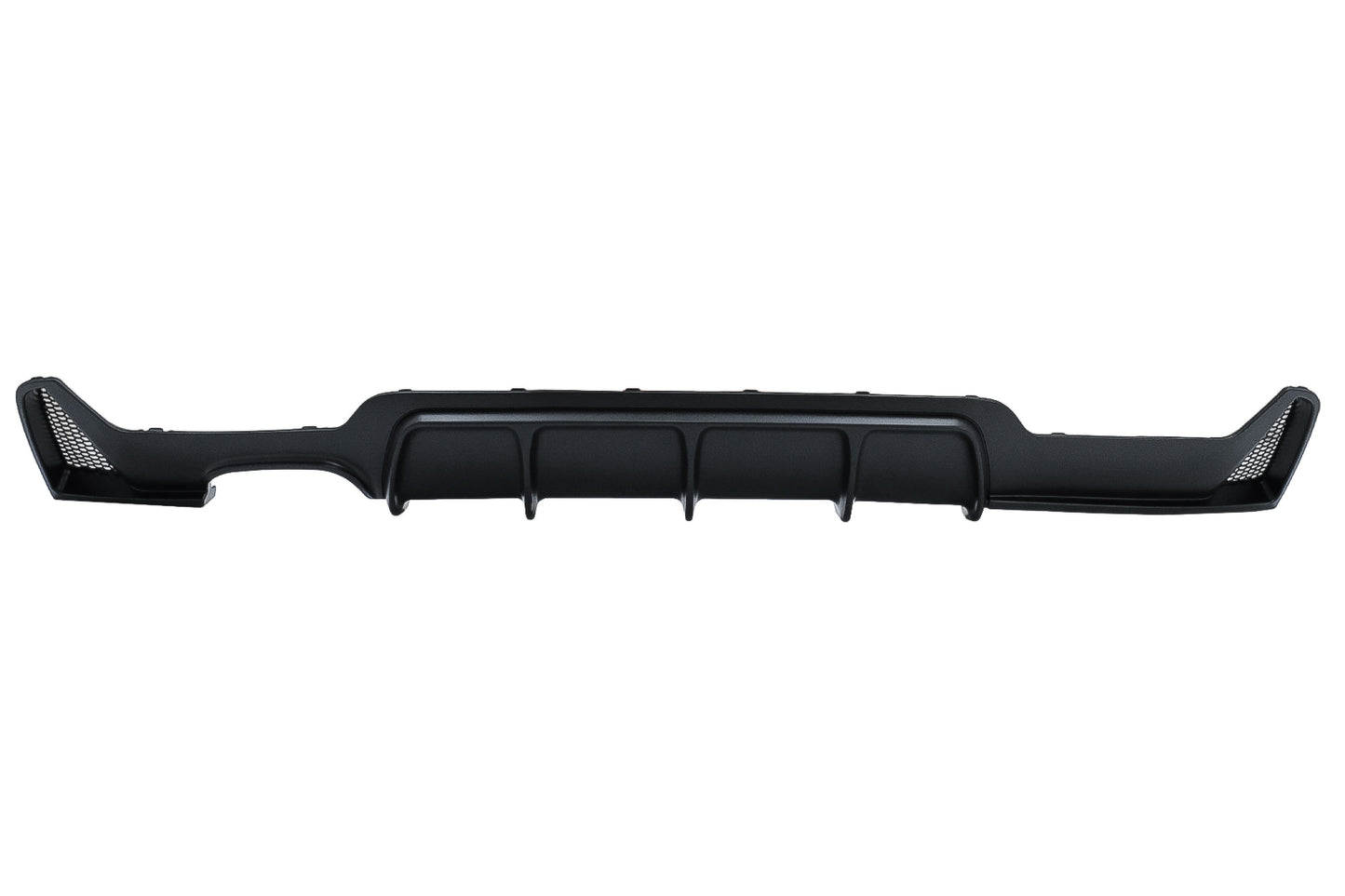 Heckschürze Diffusor Passend Für BMW 4er F32 F33 F36 (2013-2019) Coupé Cabrio M Design Links Doppelauslass Schwarz KITT
