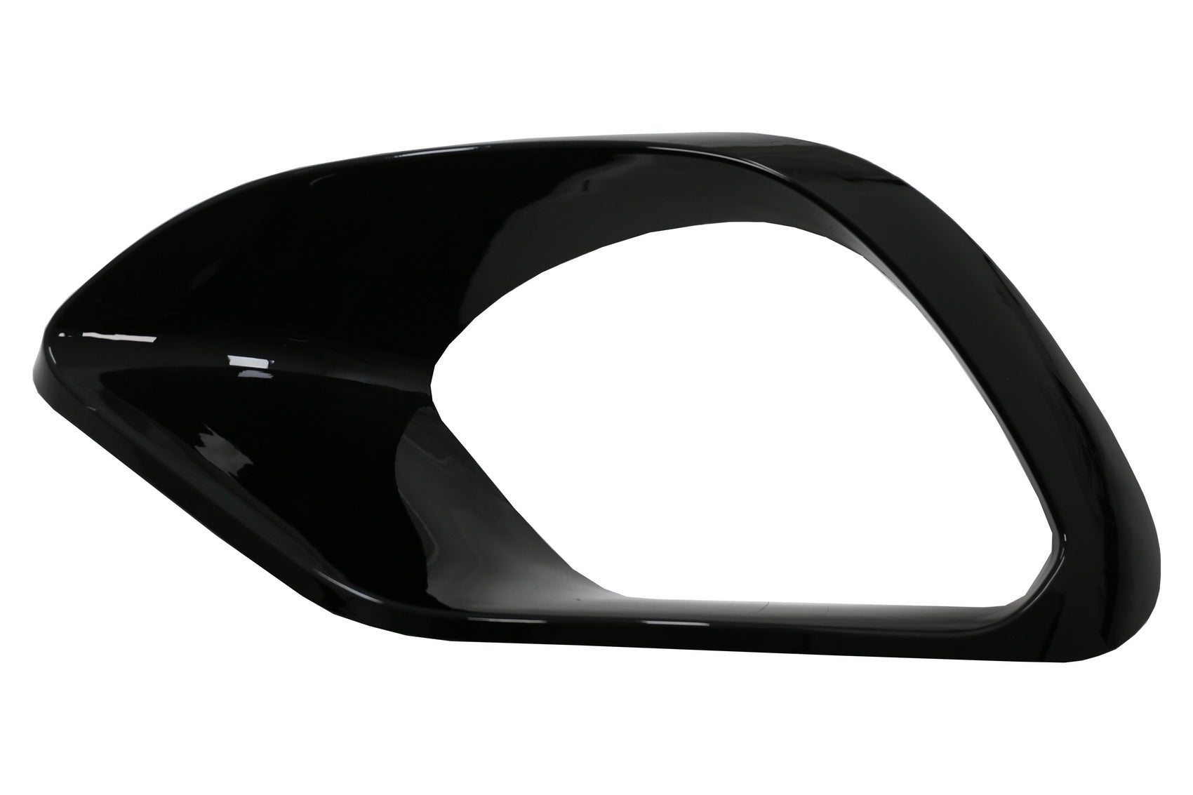 Seitengitter Abdeckrahmen für Mercedes CLA 45 45S X118 C118 2019+ Glänzend schwarz CarPartsTuning