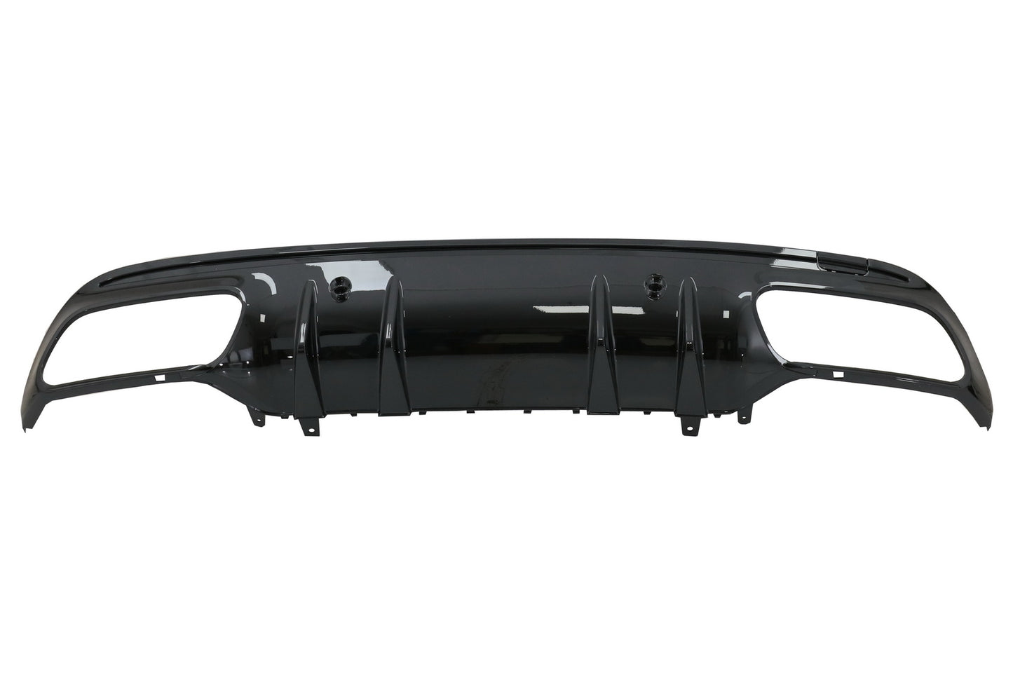 Diffusor für Mercedes C-Klasse W205 S205 Sport Line 14-20 C43 Look Klavierschwarz CarPartsTuning
