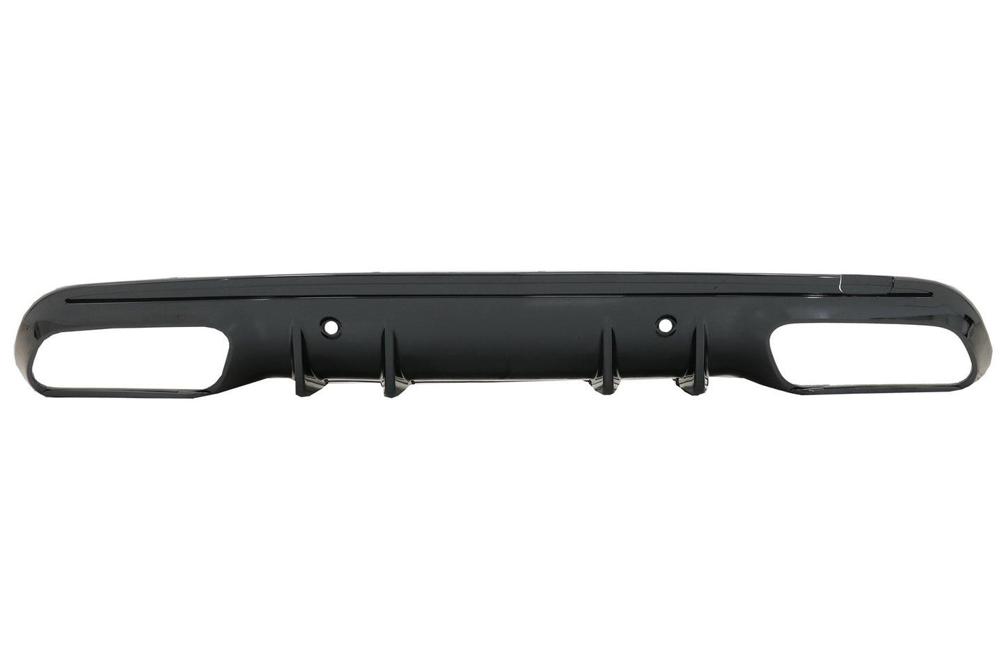 Diffusor für Mercedes C-Klasse W205 S205 Sport Line 14-20 C43 Look Klavierschwarz CarPartsTuning