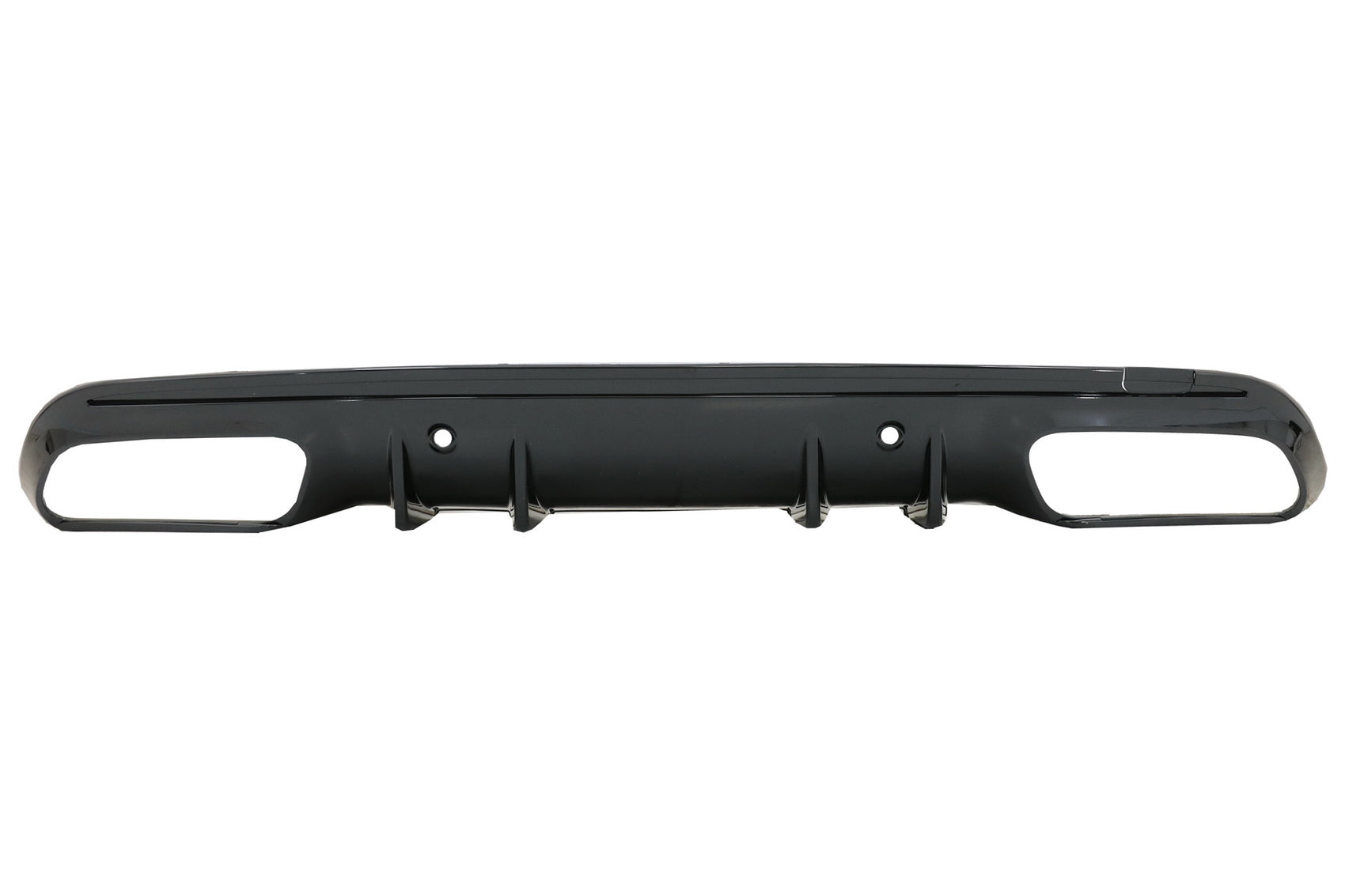 Diffusor für Mercedes C-Klasse W205 S205 Sport Line 14-20 C43 Look Klavierschwarz CarPartsTuning