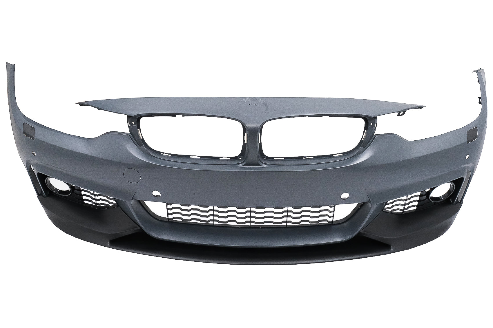 Bodykit für BMW 4er F36 Gran Coupe 13-19 Diffusor Zwilling Single Auslauf Stoßstange CarPartsTuning