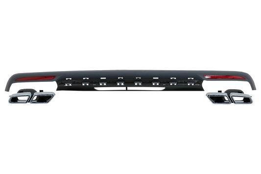 Heckstoßstangendiffusor für Mercedes S-Klasse W222 Sport Body Kit 2013+ S63 Look CarPartsTuning