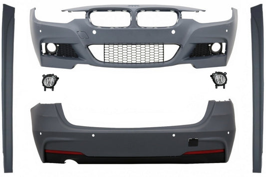 Bodykit für BMW 3 F31 11-19 Touring M-Technik Look Stoßfänger Nebelscheinwerfer CarPartsTuning