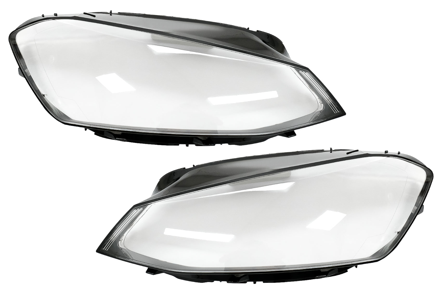 Scheinwerferglas passend für VW Golf 7 VII (2013-2017) klar KITT
