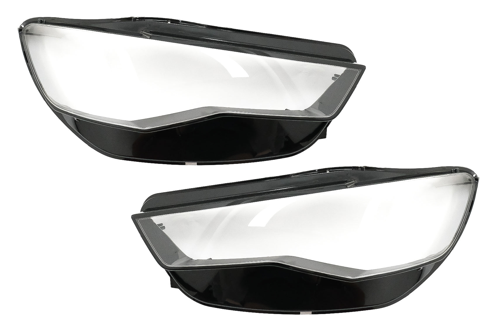 Scheinwerfer-Objektiv-Gläser für Audi A6 Facelift 4G C7 Limousine Avant 2015-2018 Klar CarPartsTuning