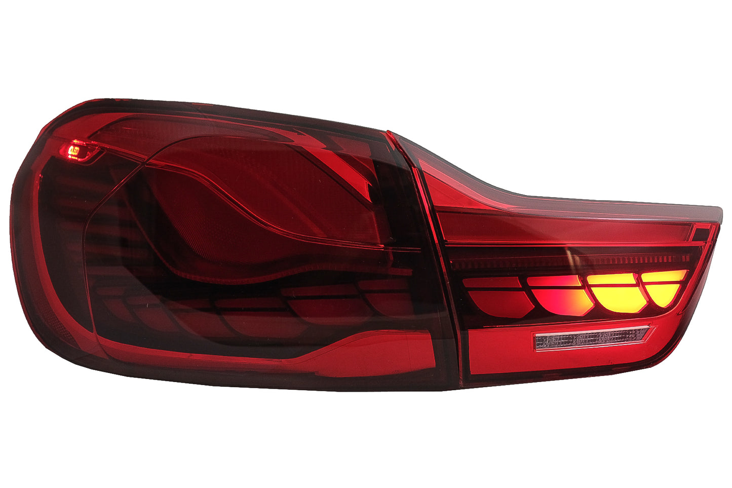 Geölte Rückleuchten Passend Für BMW 4er F32 F33 F36 M4 F82 F83 (2013-03.2019) Rot Klar Mit Dynamischem Abbiegelicht KITT
