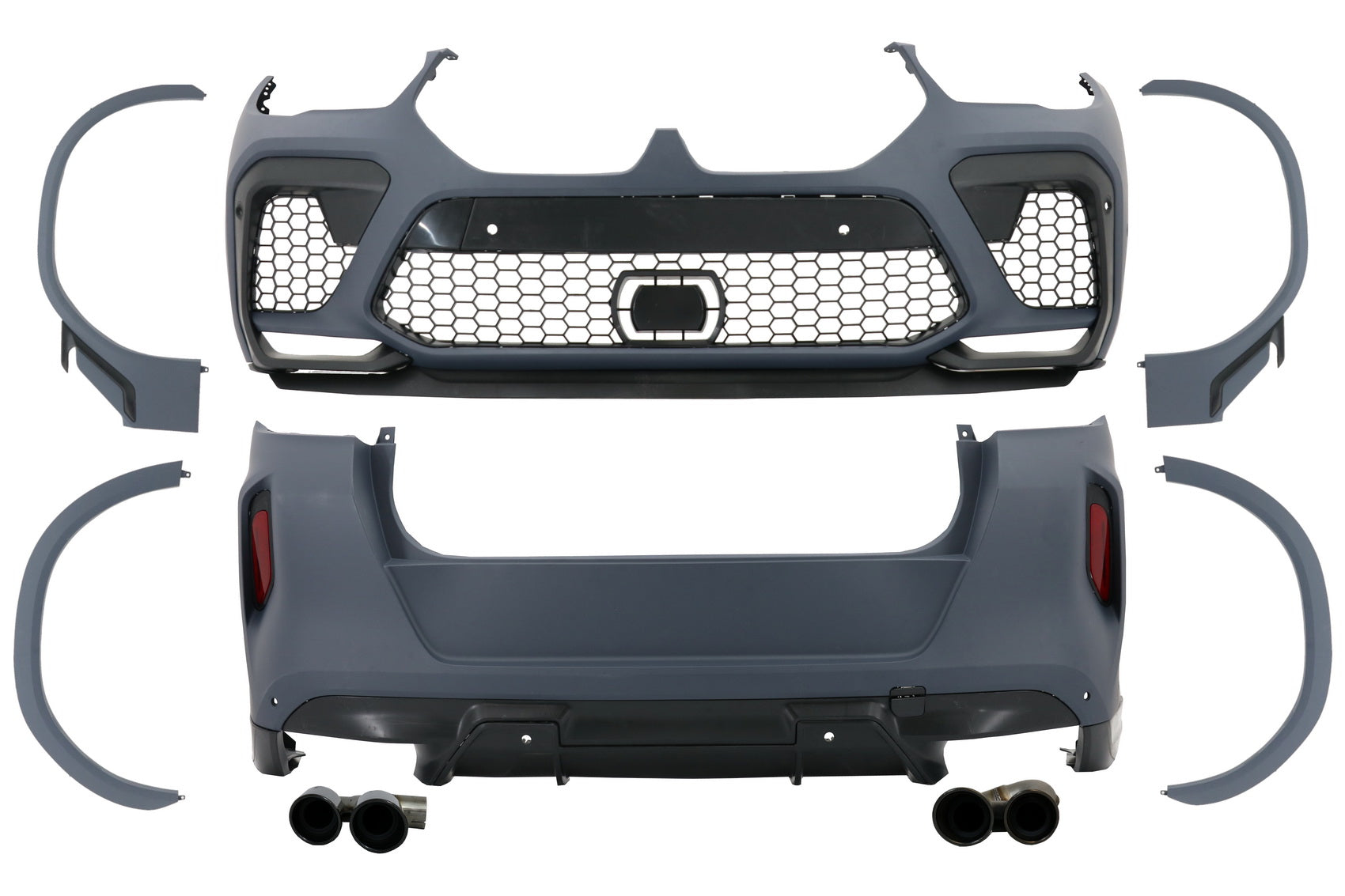 Komplettes Bodykit Passend Für BMW X6 G06 (10.2019) X6M Design KITT