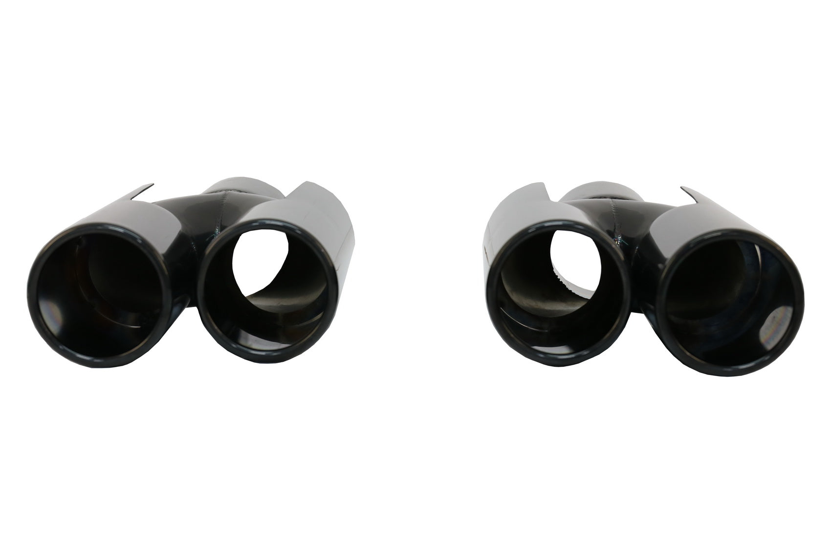 Auspuff Endrohre Passend Für BMW E60 E90 E92 E93 F10 F30 M3 M5 M6 Design Piano Black KITT Professional Exhaust Systems