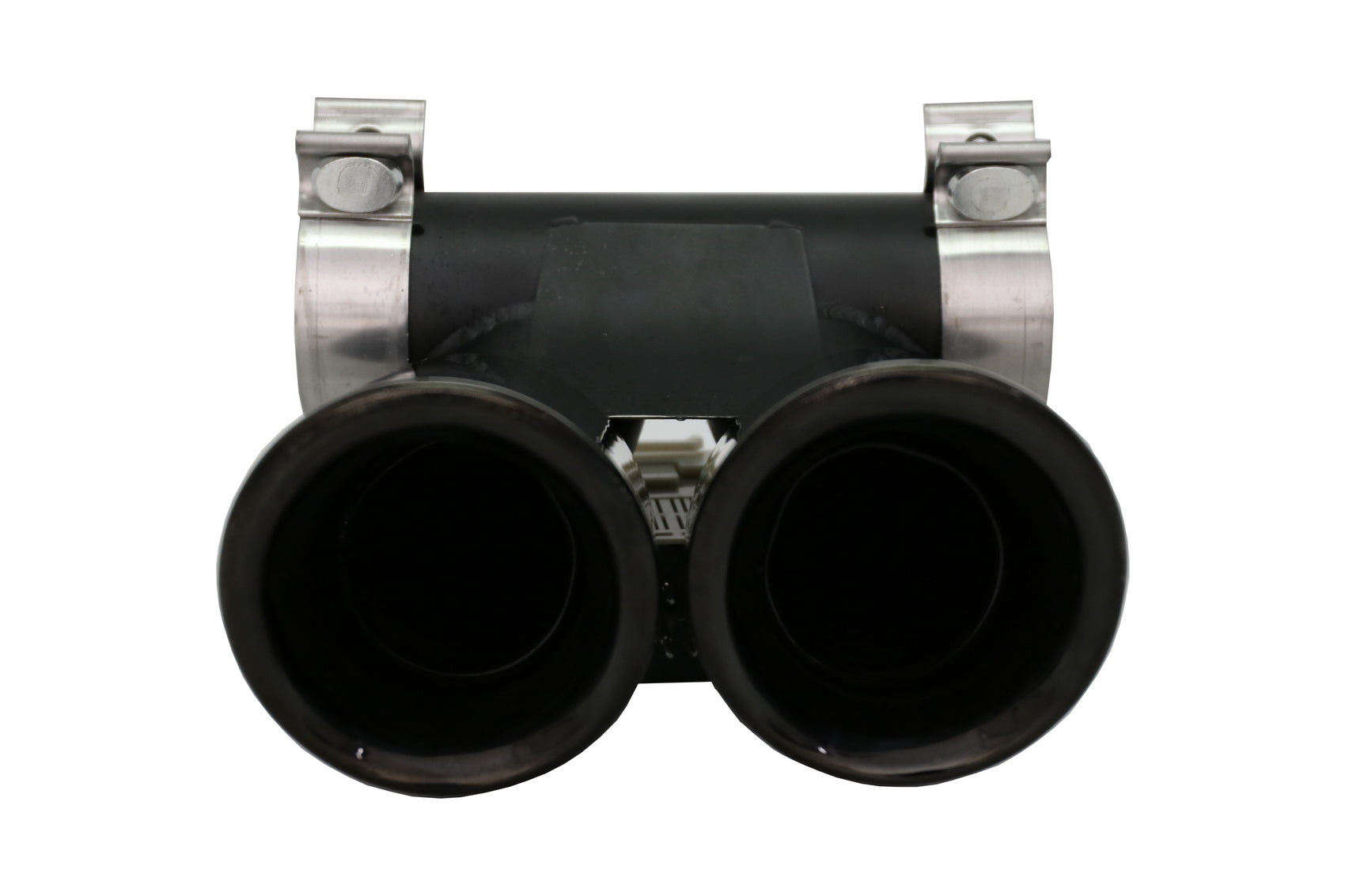 Auspuffblenden passend für Porsche 718 Cayman Boxster 982 (ab 2016) Piano Black KITT