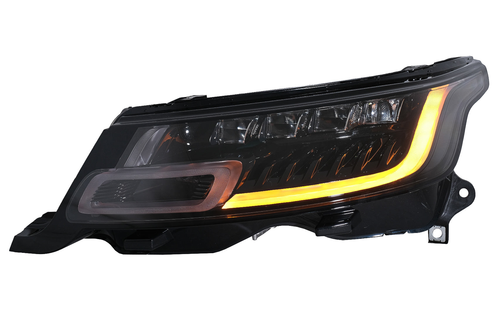 LED-Scheinwerfer Passend Für Land Rover Range Sport L494 (2013-2017) Mit Dynamischer Blinkerumstellung Auf Modell-Matrix-Look Ab 2018 KITT Specials