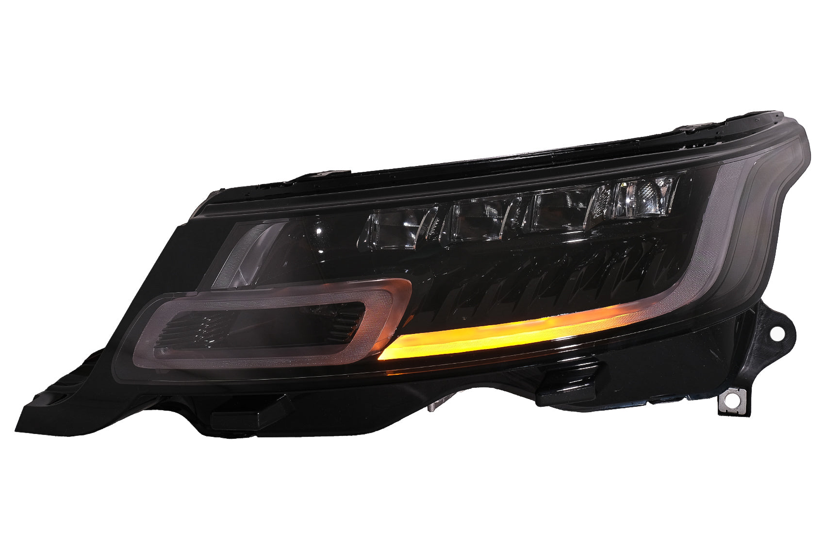 LED-Scheinwerfer Passend Für Land Rover Range Sport L494 (2013-2017) Mit Dynamischer Blinkerumstellung Auf Modell-Matrix-Look Ab 2018 KITT Specials