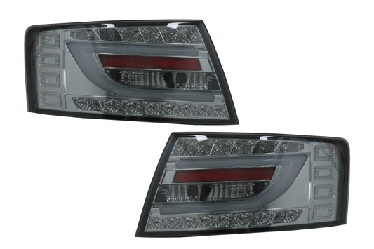 LED-BAR Rückleuchten für Audi A6 C6 4F Limousine 04.2004-2008 6-PIN Rauch CarPartsTuning