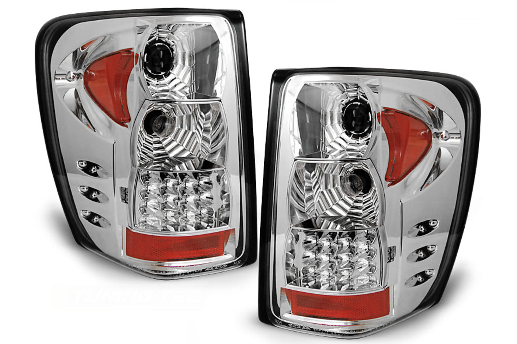 Rückleuchten LED für JEEP Grand Cherokee 1999-05.2005 rot Rauch CarPartsTuning