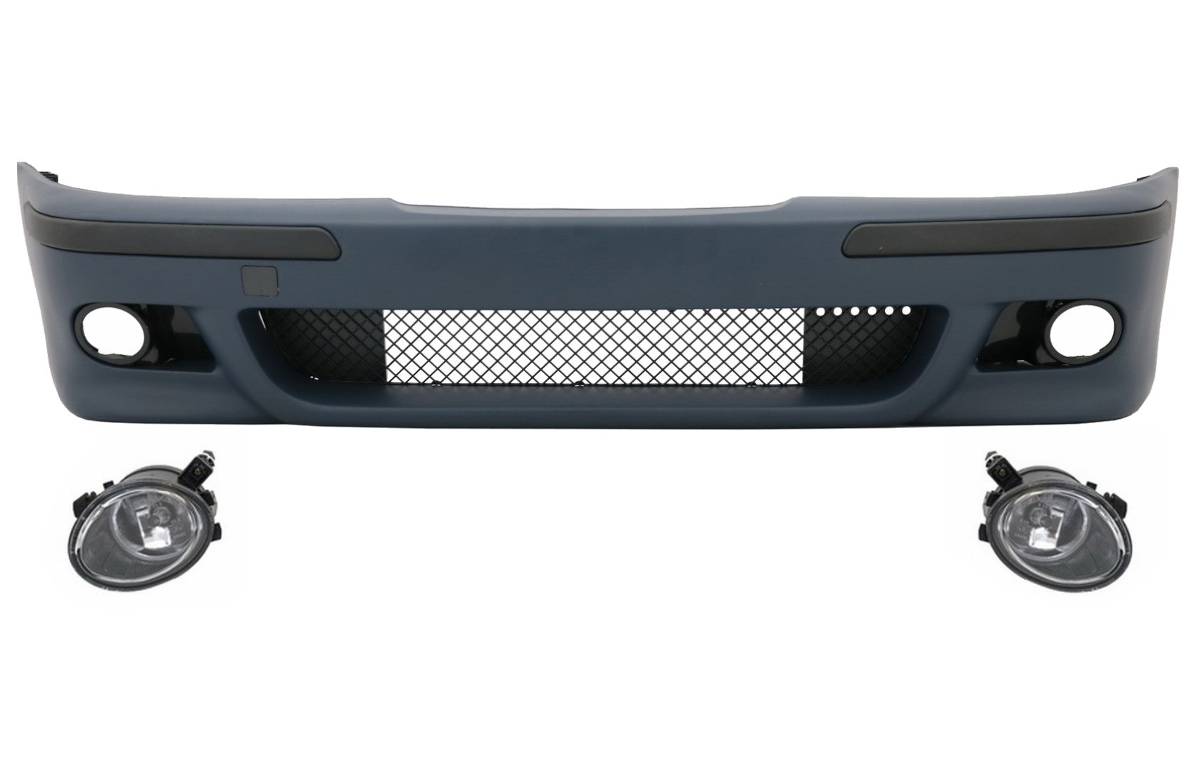 Frontstoßstange Mit Nebelscheinwerfer Klar Passend Für BMW 5er E39 (1995-2003) M5 Design KITT Specials