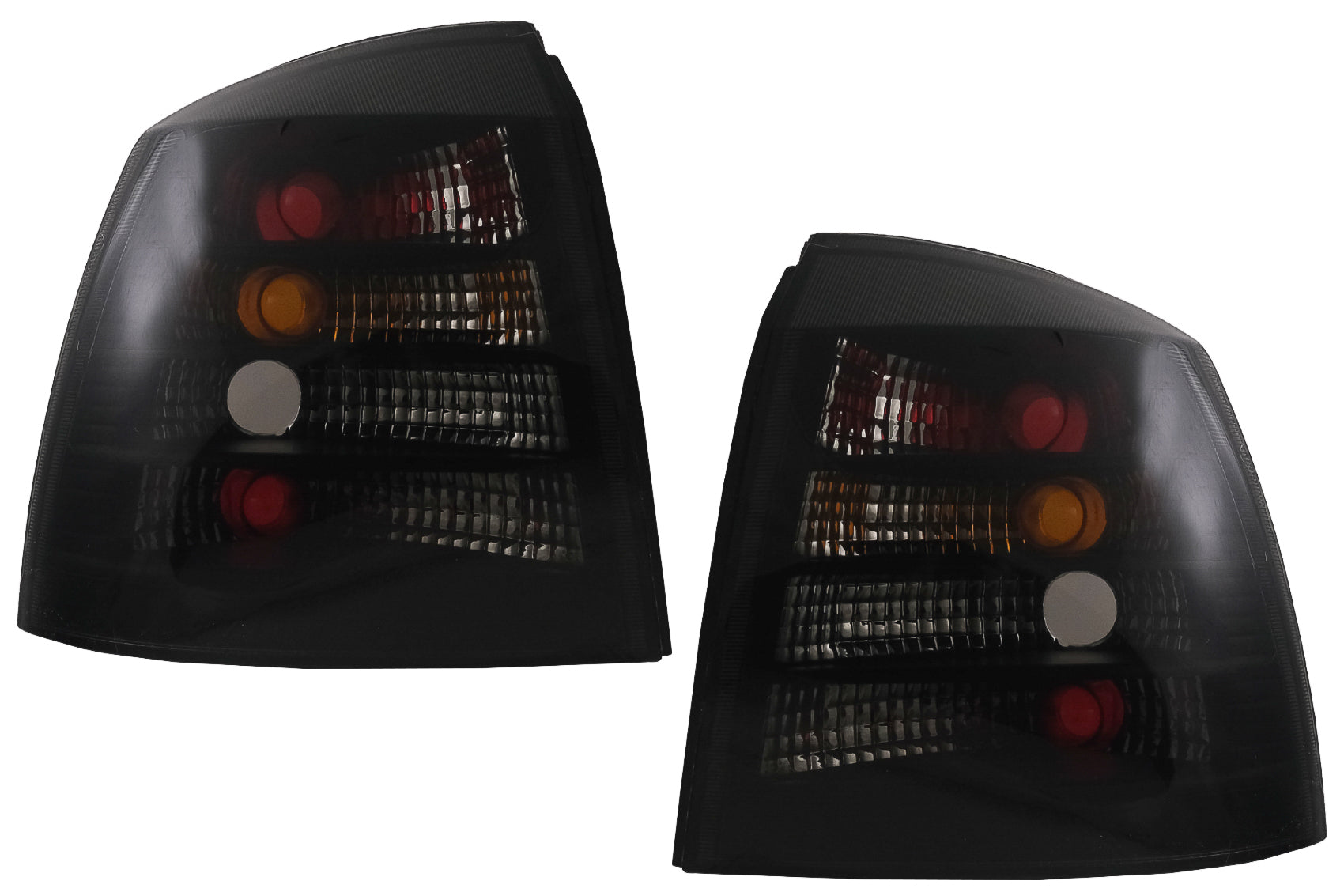 Rückleuchten für Opel Astra G Hatchback 3D 5D F48 F08 1998-02.2004 Rauch CarPartsTuning