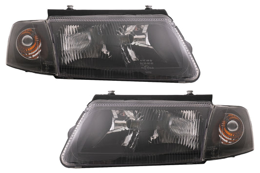 Scheinwerfer für VW Passat B5 3B 11.1996-08.2000 Schwarz LHD CarPartsTuning