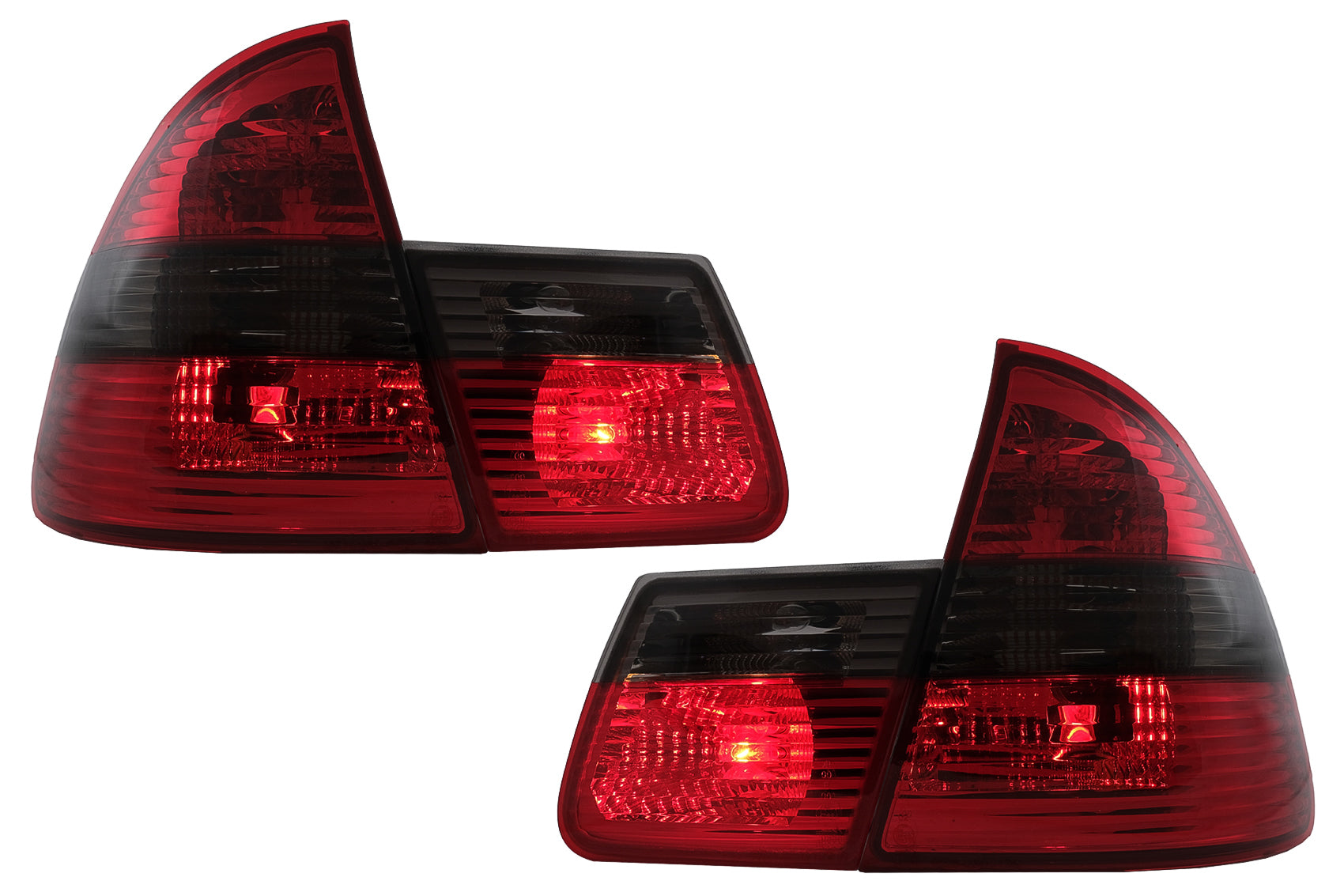 Rückleuchten Passend Für BMW 3er E46 Touring (1999-2005) Red Smoke KITT Lightning