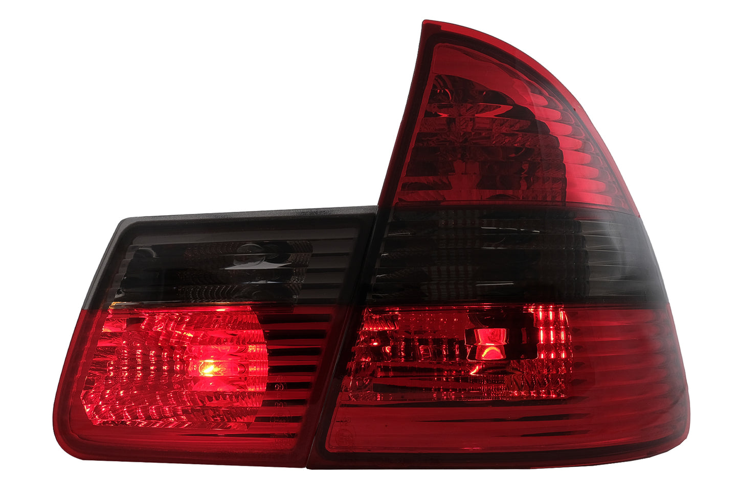 Rückleuchten Passend Für BMW 3er E46 Touring (1999-2005) Red Smoke KITT Lightning
