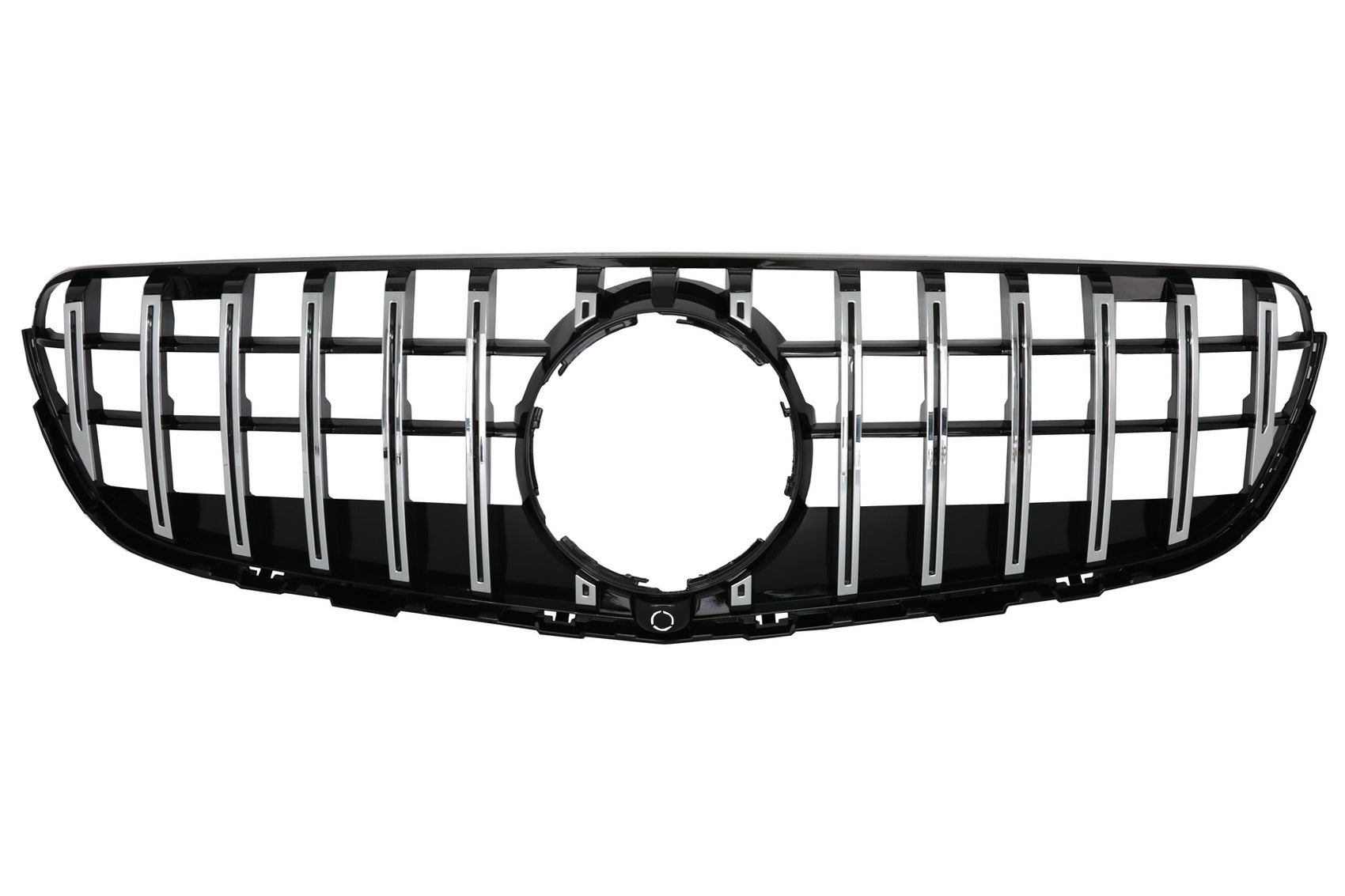 Zentraler Kühlergrill für Mercedes GLC X253 C253 2015-2018 GT R Panamericana Look CarPartsTuning