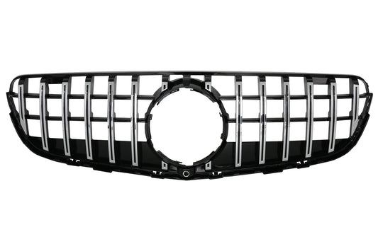Zentraler Kühlergrill für Mercedes GLC X253 C253 2015-2018 GT R Panamericana Look CarPartsTuning