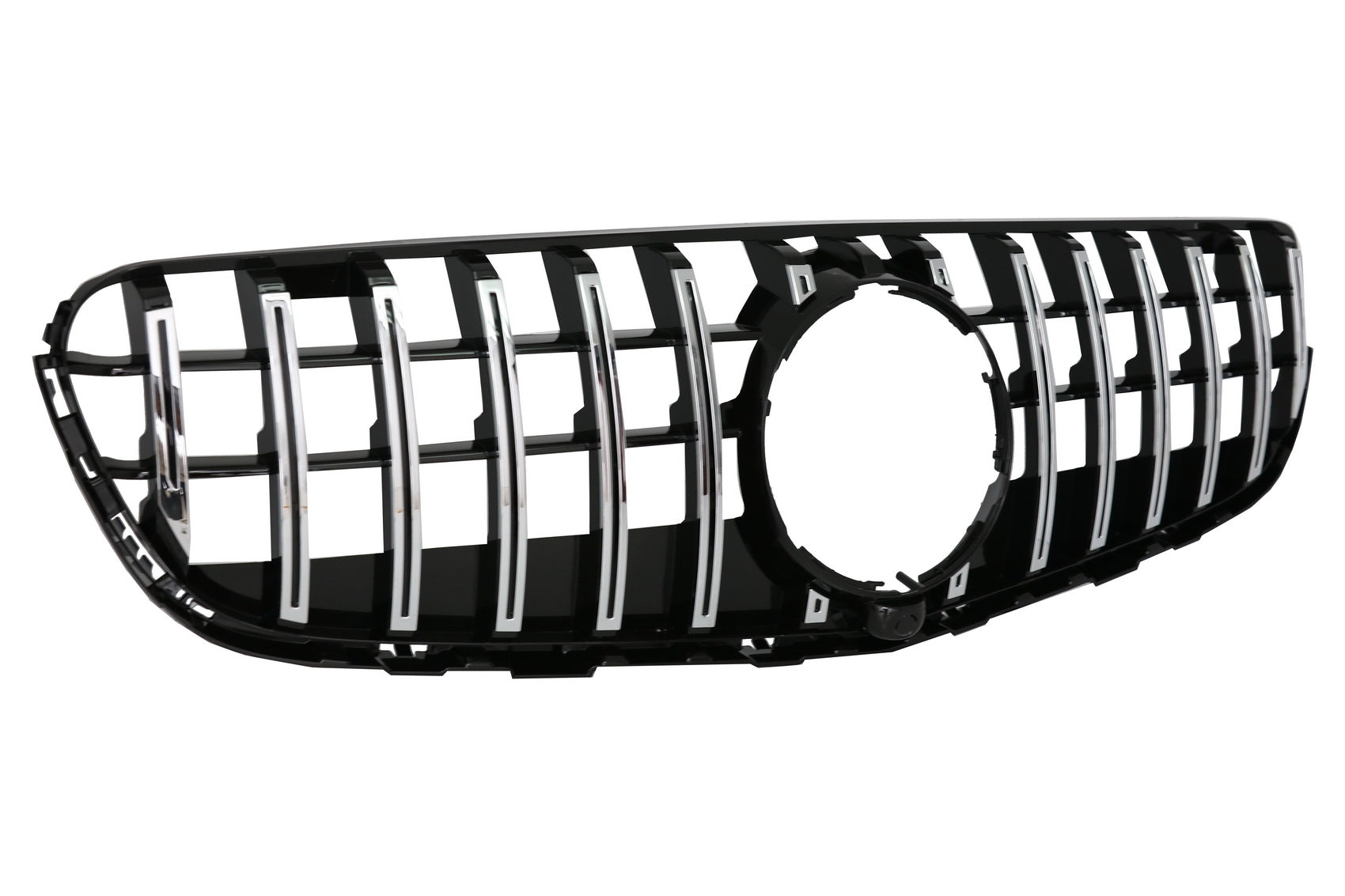 Zentraler Kühlergrill für Mercedes GLC X253 C253 2015-2018 GT R Panamericana Look CarPartsTuning
