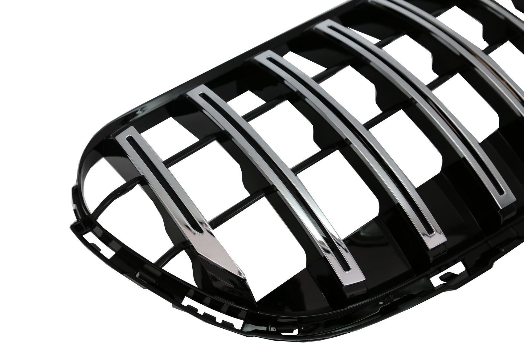 Zentraler Kühlergrill für Mercedes GLC X253 C253 2015-2018 GT R Panamericana Look CarPartsTuning