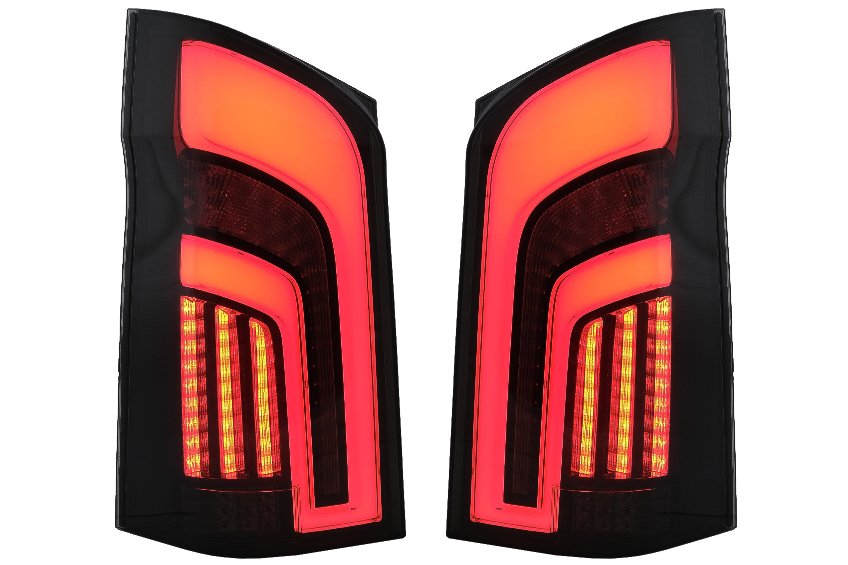 Rückleuchten Rücklichter Voll LED für Mercedes V-Klasse W447 14-19 Single Hecktür Dynamisch CarPartsTuning