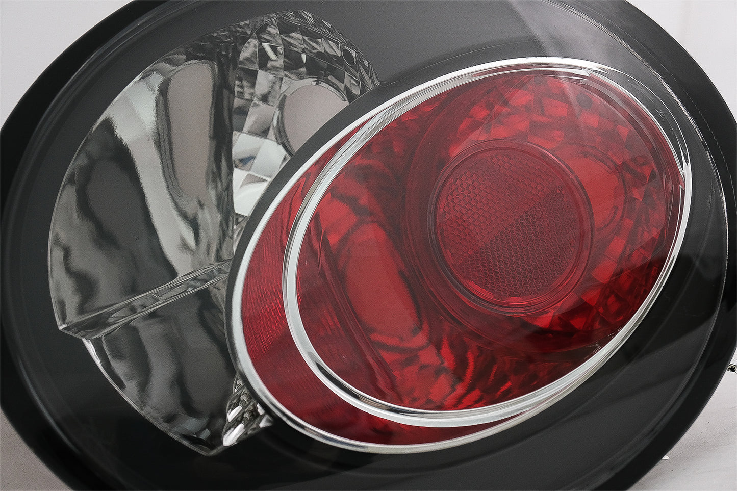 Halogen-Rückleuchten für VW New Beetle 10.1998-05.2005 Schwarz Klare Linse CarPartsTuning