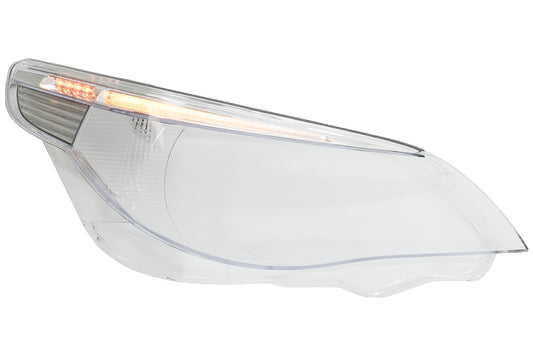 Scheinwerfergläser Glas Rechts & Links Seite für BMW 5 E60 E61 Non-LCI 2003-03.2007 CarPartsTuning
